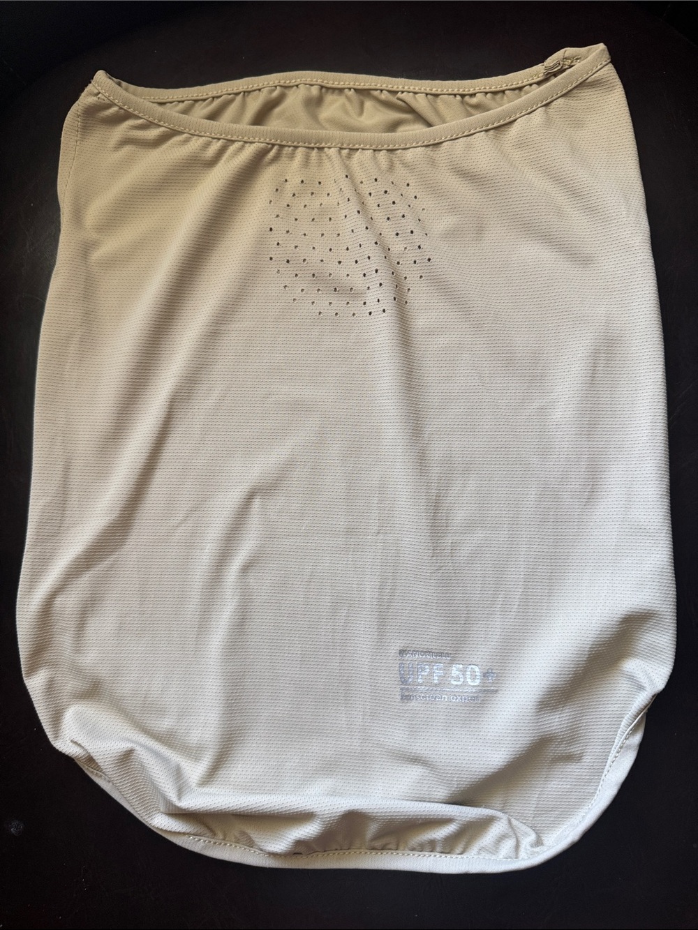 Unisex UPF 50+ Sun Protective face neck cover - Light Beige